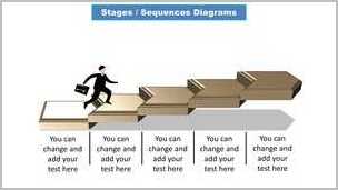 Free PowerPoint Diagrams And Charts - stages and sequences diagrams.