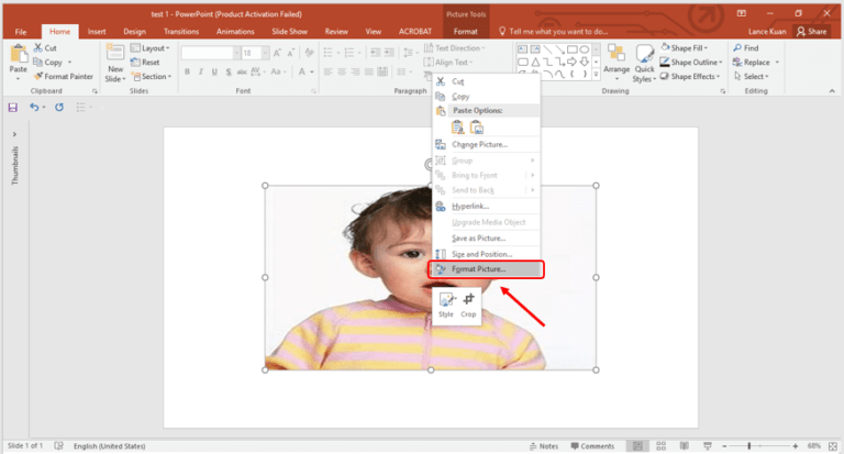 how to change aspect ratio of powerpoint presentation